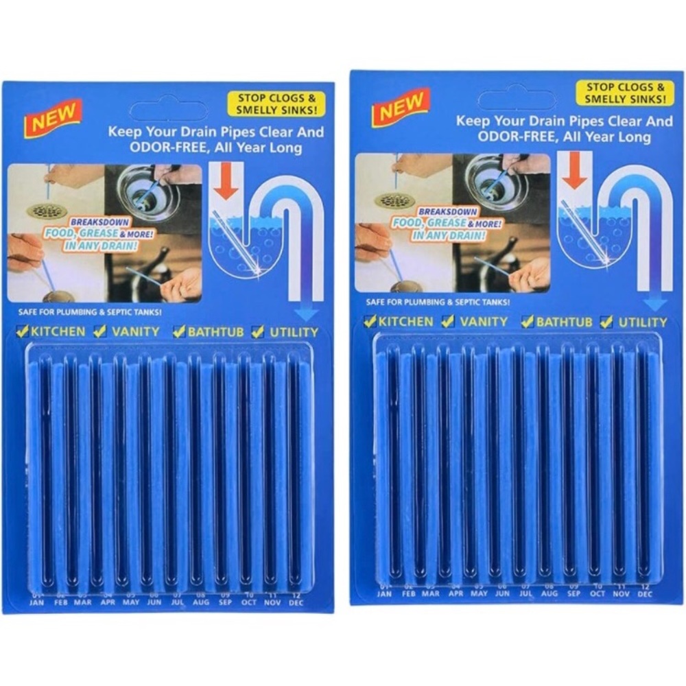 COPY - Drain Cleaner Sticks- 48 Sticks
